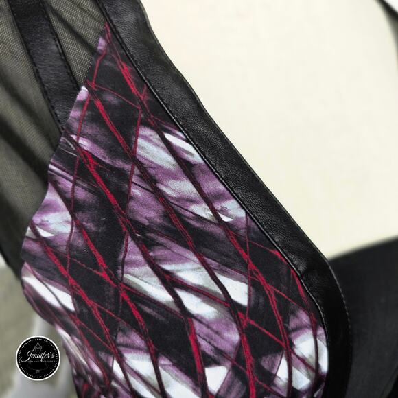 RACHEL Rachel Roy NWT Women's Mixed Media Sleeveless Sheath Dress Size 10 - Picture 6 of 12